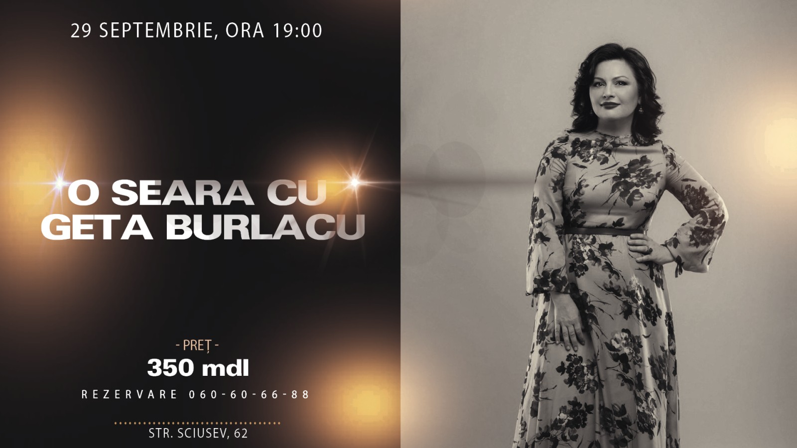 O seara cu Geta Burlacu