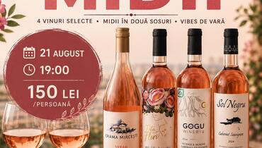  Вина & Мидии — летняя дегустация в WineMD