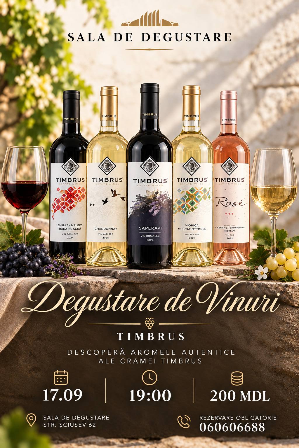 Дегустация вин Timbrus