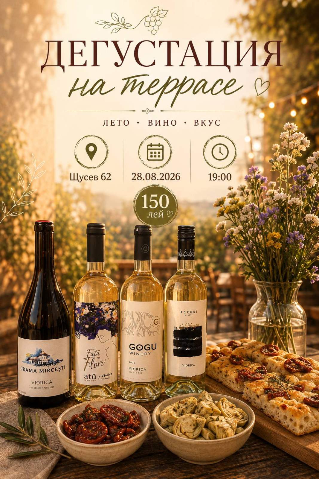 Вечер с Viorica & Focaccia