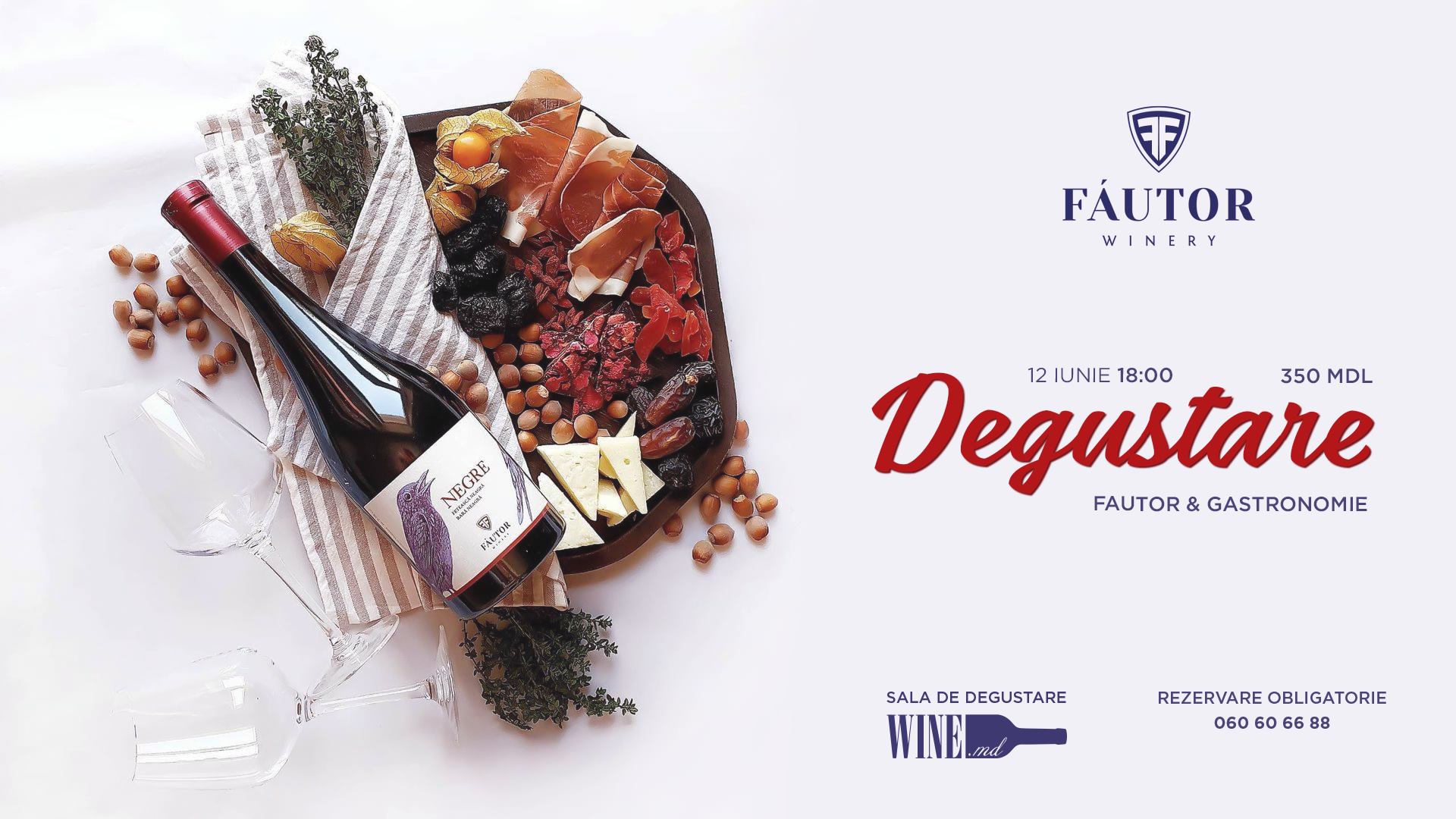 Degustare Fautor & gastronomie