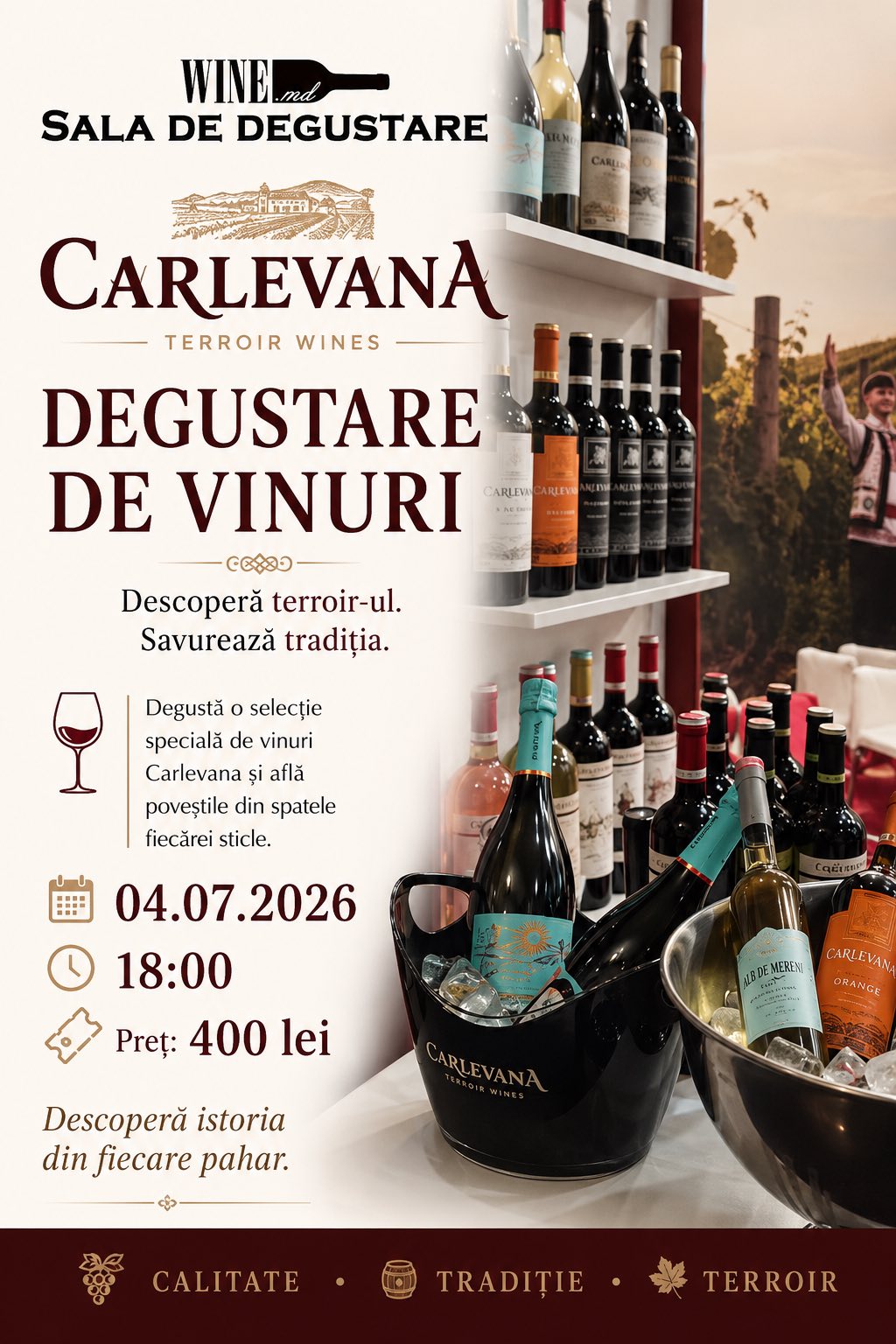 Degustare Vinuri Carlevana