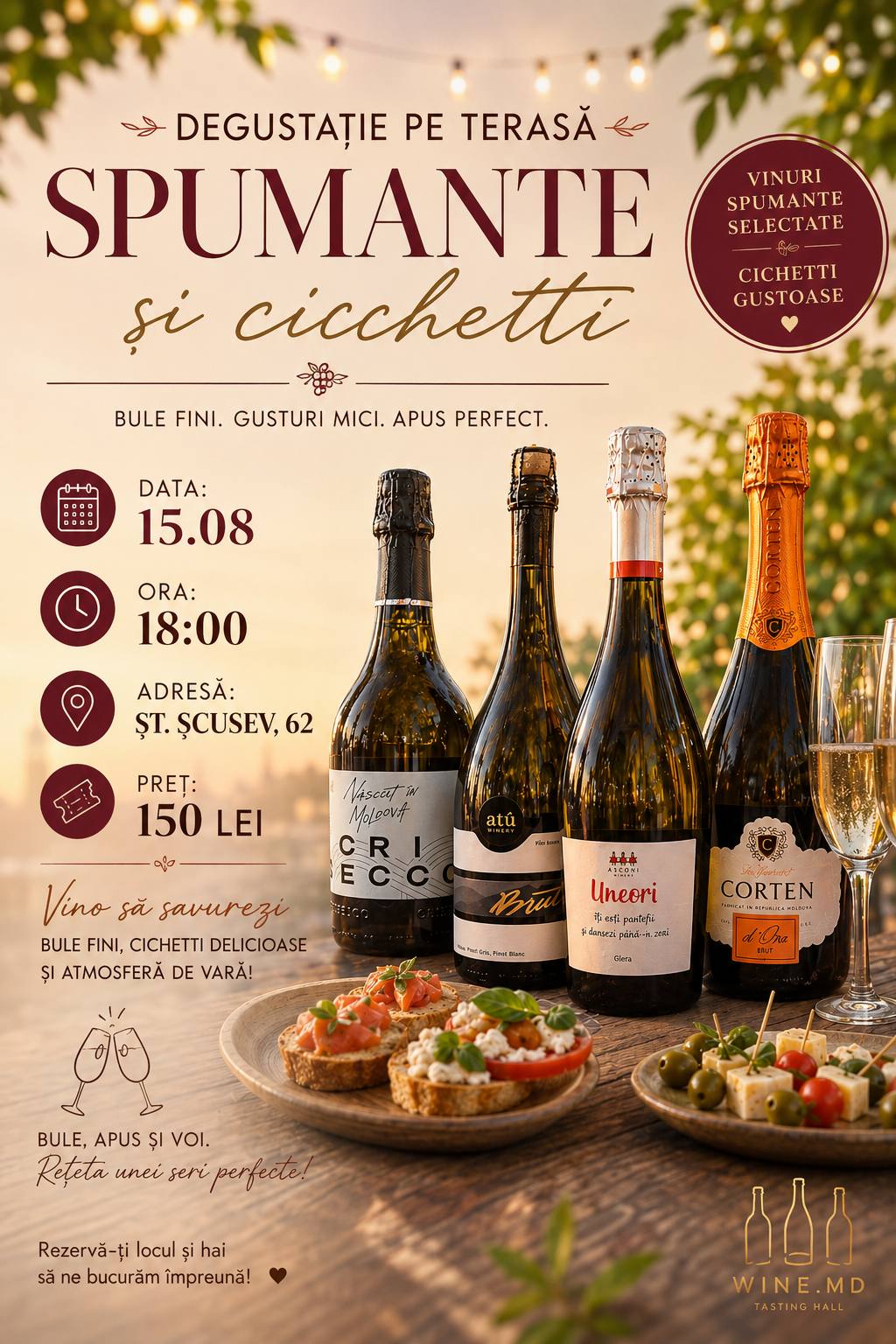 O Seară cu Bule & Cicchetti